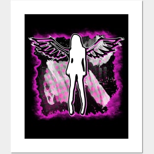 Punk Rock Angel Emo Punk Scene Posters and Art